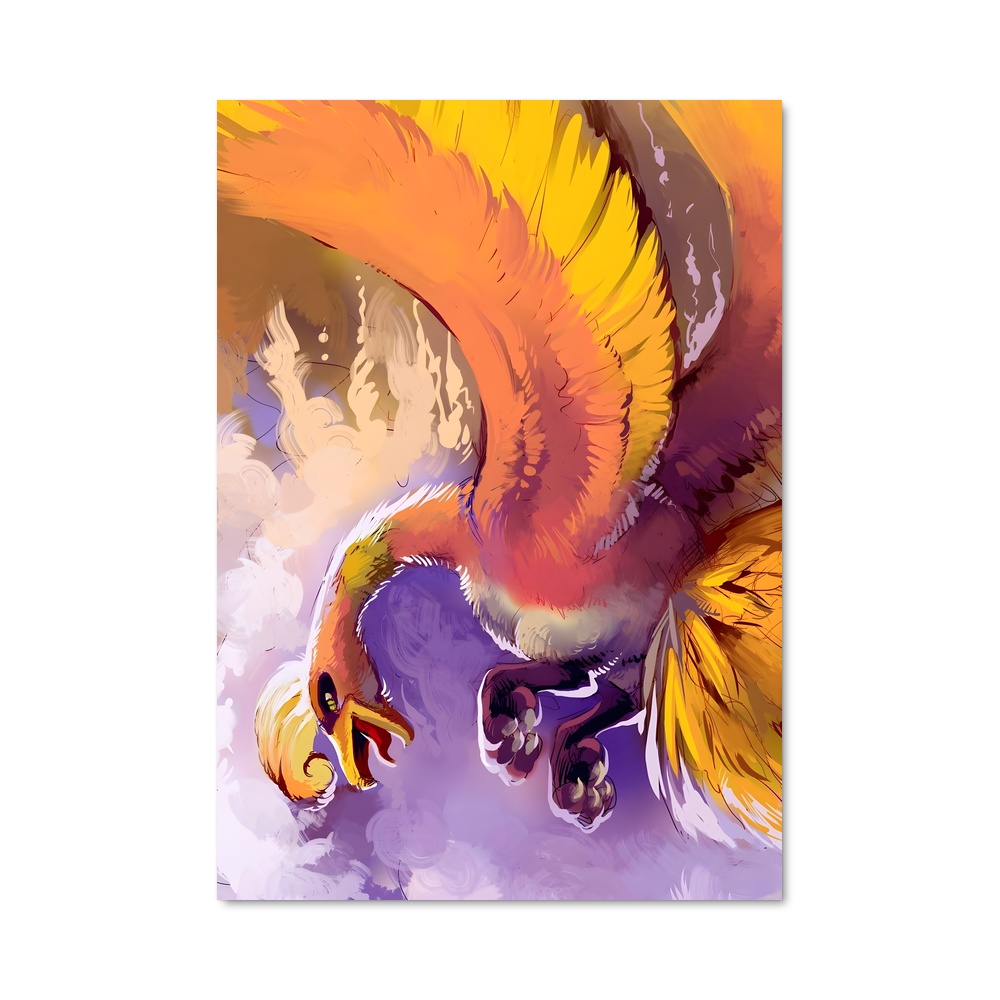 Poster L'Oiseau d'Or – affiche Pokemon